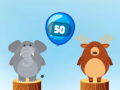 游戏Jungle balloons rounding