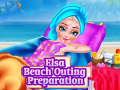 游戏Elsa Beach Outing Preparation
