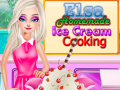 游戏Elsa Homemade Ice Cream Cooking