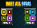 游戏Make all euqal