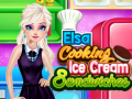 游戏Elsa Cooking Ice Cream Sandwiches