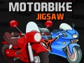 游戏Cartoon Motorbike Jigsaw