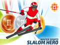 游戏Winter Sports: Slalom Hero