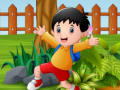 游戏Playing Kids Jigsaw