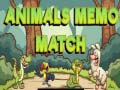 游戏Animals Memo Match