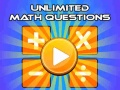 游戏Unlimited Math Questions