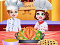 游戏Chef Twins Thanksgiving Dinner Cooking
