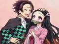 游戏Nezuko Jigsaw Puzzle