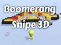 游戏Boomerang Snipe 3D