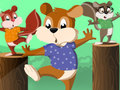 游戏Squirrel Hop