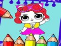 游戏Coloring Dolls Book