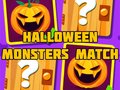 游戏Halloween Monsters Match