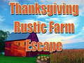 游戏Thanksgiving Rustic Farm Escape