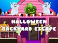 游戏Halloween Backyard Escape