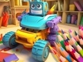 游戏Coloring Book: Transforming Car Robot