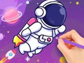 游戏Coloring Book: Astronaut