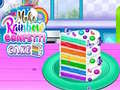 游戏Make Rainbow Confetti Cake