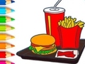 游戏Coloring Book: Hamburger