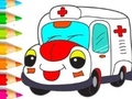 游戏Coloring Book: Ambulance