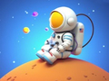 游戏Coloring Book: Spaceman Sitting