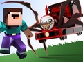游戏Noob vs Spider Train