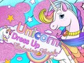 游戏Unicorn Dress Up Coloring Book