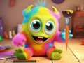 游戏Coloring Book: Monster