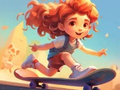 游戏Coloring Book: Riding Skateboard