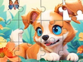 游戏Jigsaw Puzzle: Dog And Garden