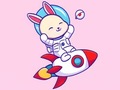 游戏Coloring Book: Rabbit Astronaut