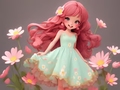 游戏Coloring Book: Flower Dress