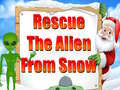 游戏Rescue The Alien From Snow