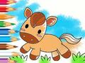 游戏Coloring Book: Running Horse