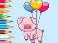 游戏Coloring Book: Balloon Pig