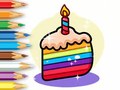 游戏Coloring Book: Birthday Cake