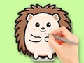 游戏Coloring Book: Cute Hedgehog