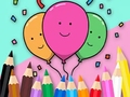 游戏Coloring Book: Celebrate-Balloons