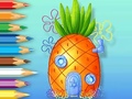 游戏Coloring Book: Pineapple-House