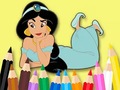 游戏Coloring Book: Princess Jasmine