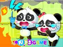 游戏Jigsaw Puzzle: Baby Panda Firework