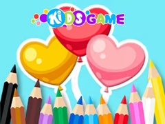 游戏Coloring Book: Heart Balloons
