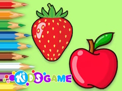 游戏Coloring Book: Apple And Strawberry
