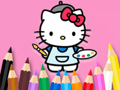 游戏Coloring Book: Hello Kitty Painting