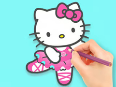 游戏Coloring Book: Hello Kitty Dancing