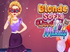游戏Blonde Sofia Bad Makeup