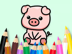 游戏Coloring Book: Cute Pig 2