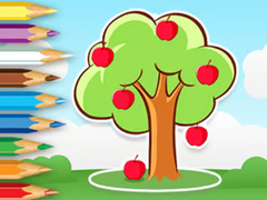 游戏Coloring Book: Apple Tree