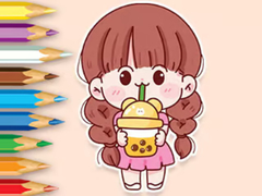 游戏Coloring Book: Lovely Girl