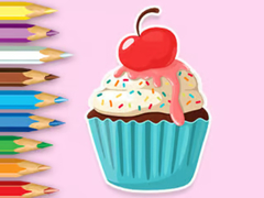游戏Coloring Book: Apple Cupcake
