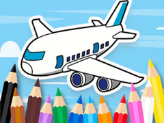 游戏Coloring Book: Flying Airplane